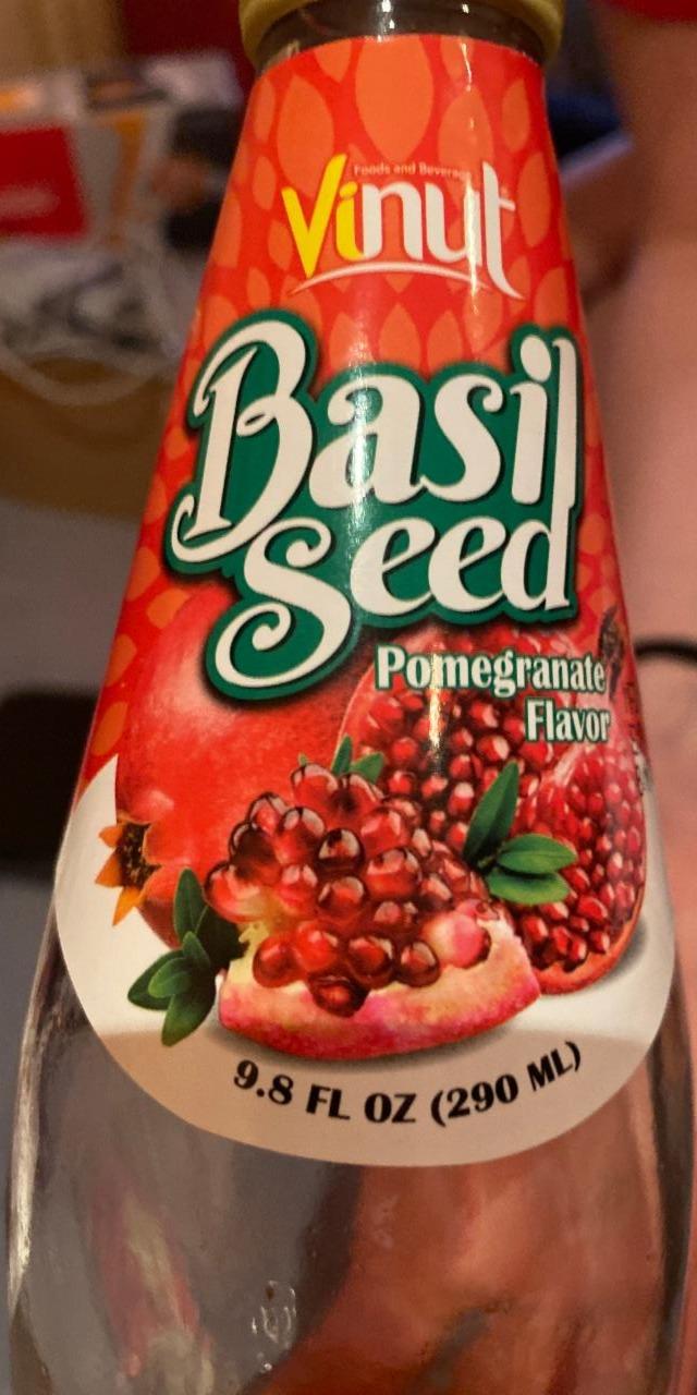 Fotografie - Basil Seed Pomegranate flavor Vinut