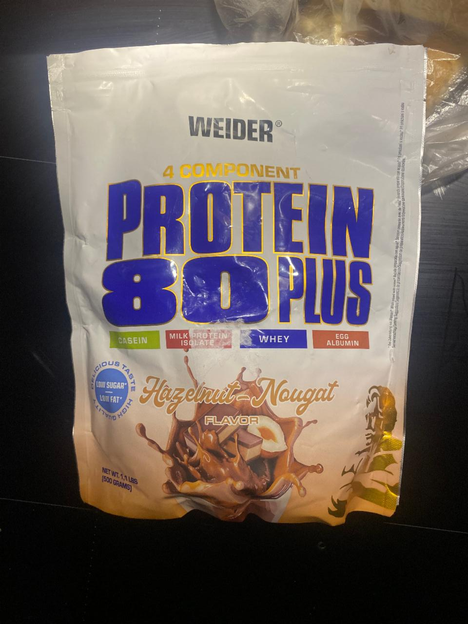 Fotografie - Weider Protein 80 Plus Ořech/Nougat