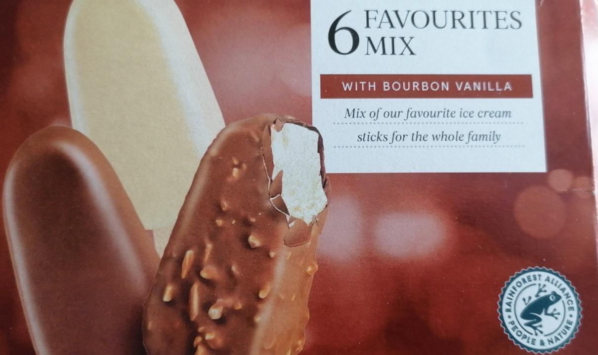 Fotografie - 6 Favourites Mix with Bourbon Vanilla Tesco
