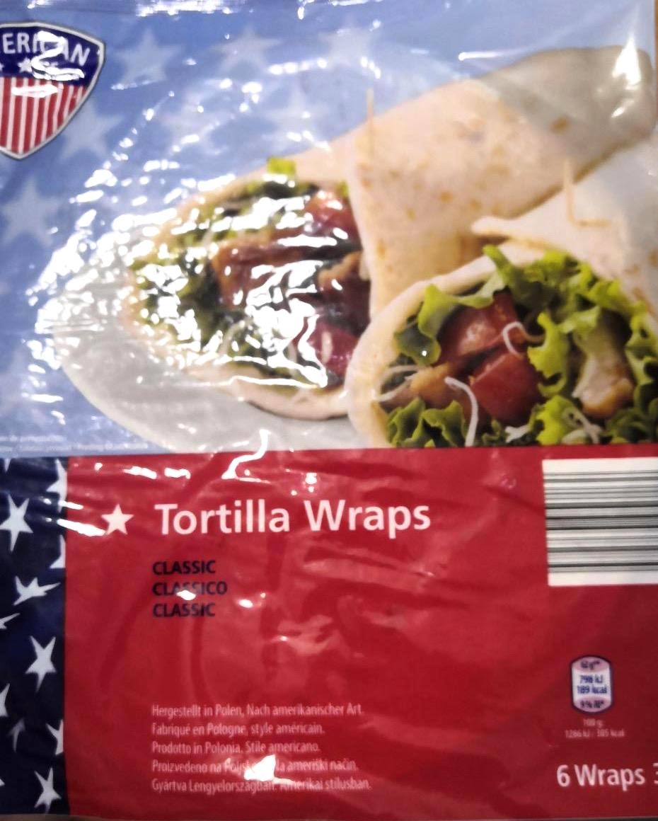 Fotografie - Tortilla Wraps Classic American