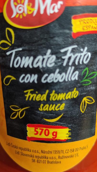 Fotografie - Tomate Frito con cebolla Sol & Mar