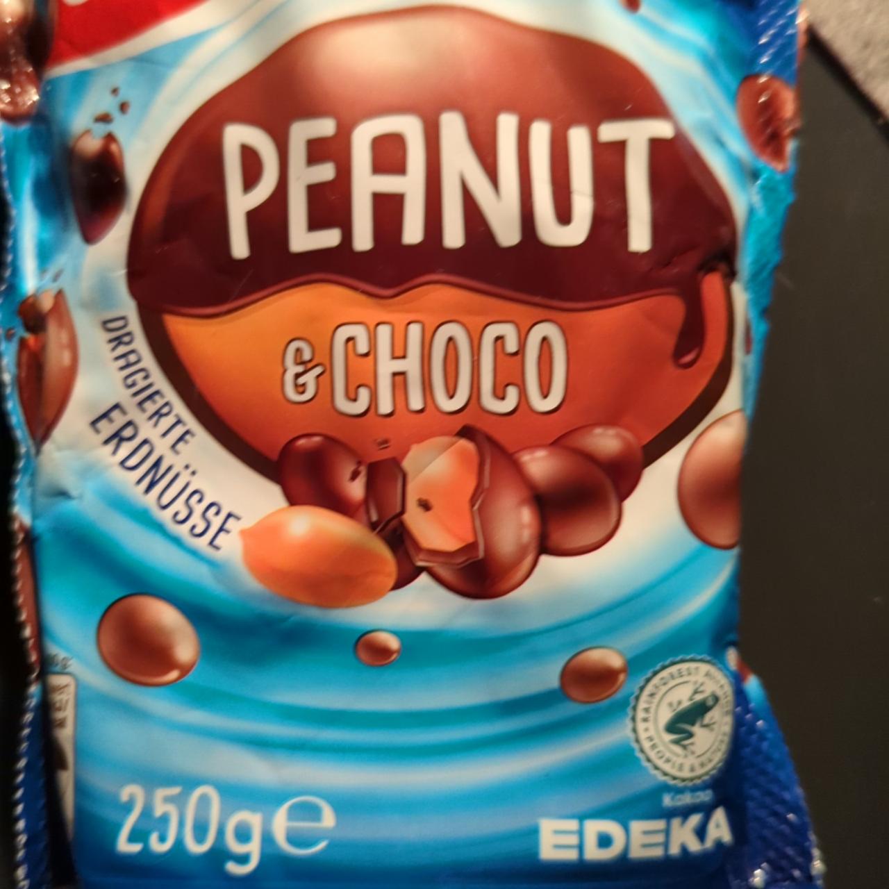 Fotografie - Peanut & Choco, arašídy v čokoládě Edeka