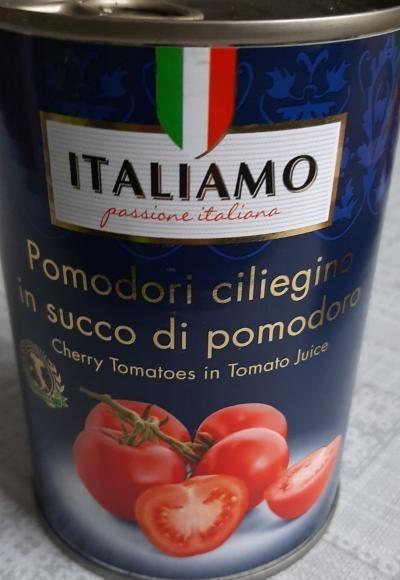 Fotografie - Pomodori ciliegino in succo di pomodoro Cherry Tomatoes in Tomato Juice Italiamo
