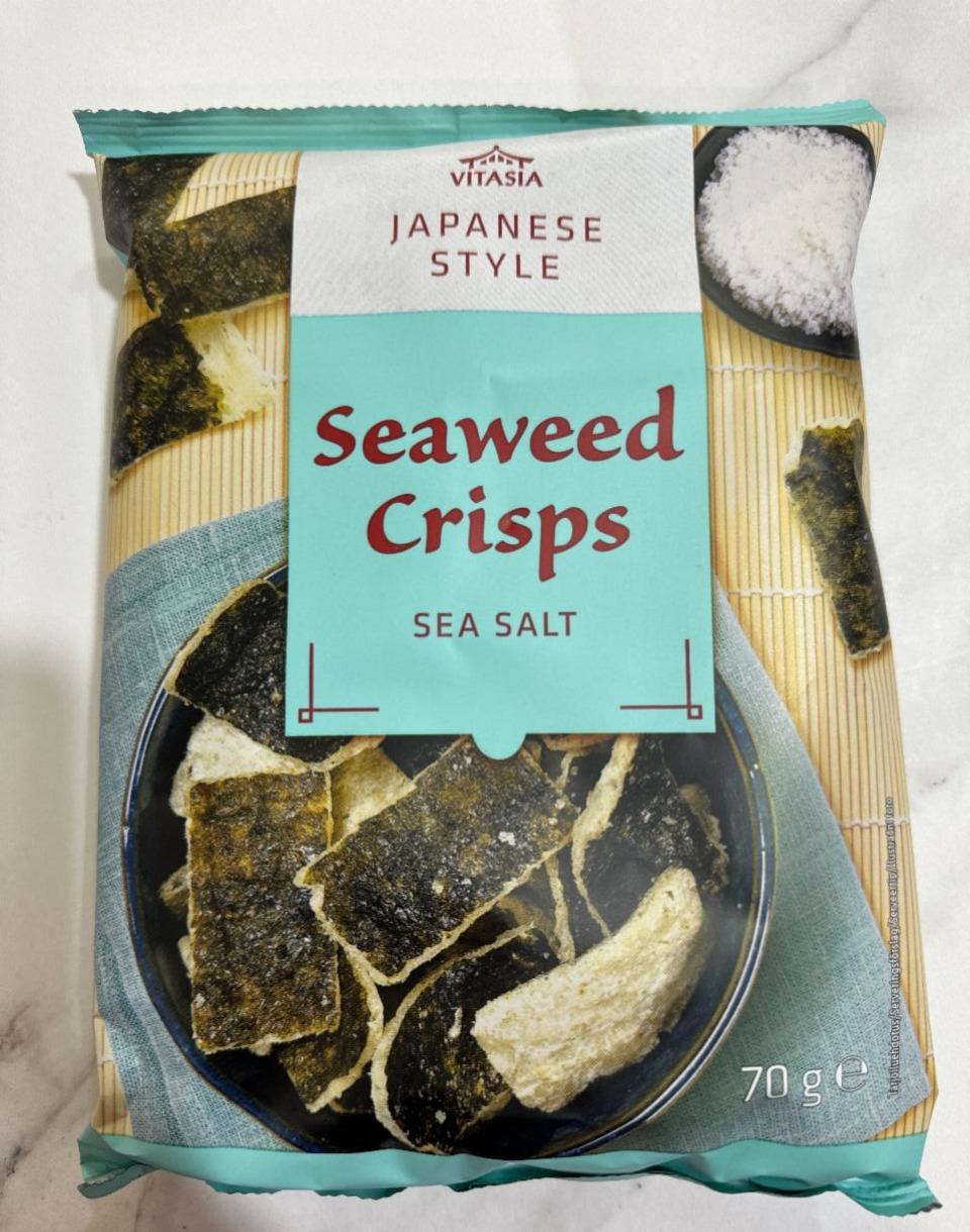Fotografie - Seaweed crisps sea salt Vitasia