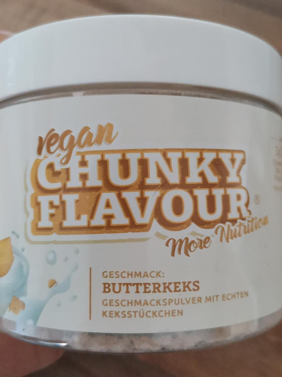 Fotografie - Vegan Chunky Flavour Butterkeks More Nutrition