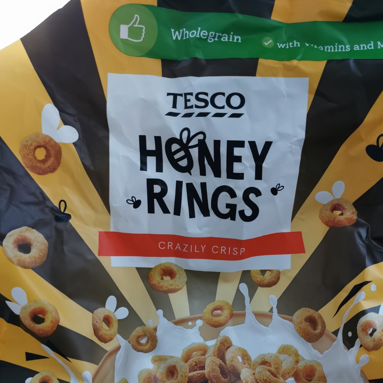 Fotografie - Honey Rings crazily crisp Tesco