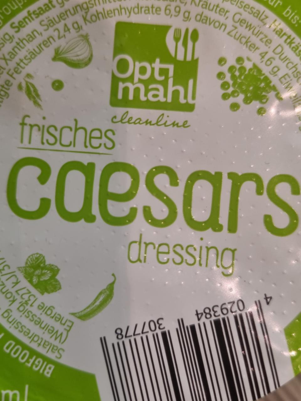 Fotografie - Frisches Caesars dressing Optimahl cleanline