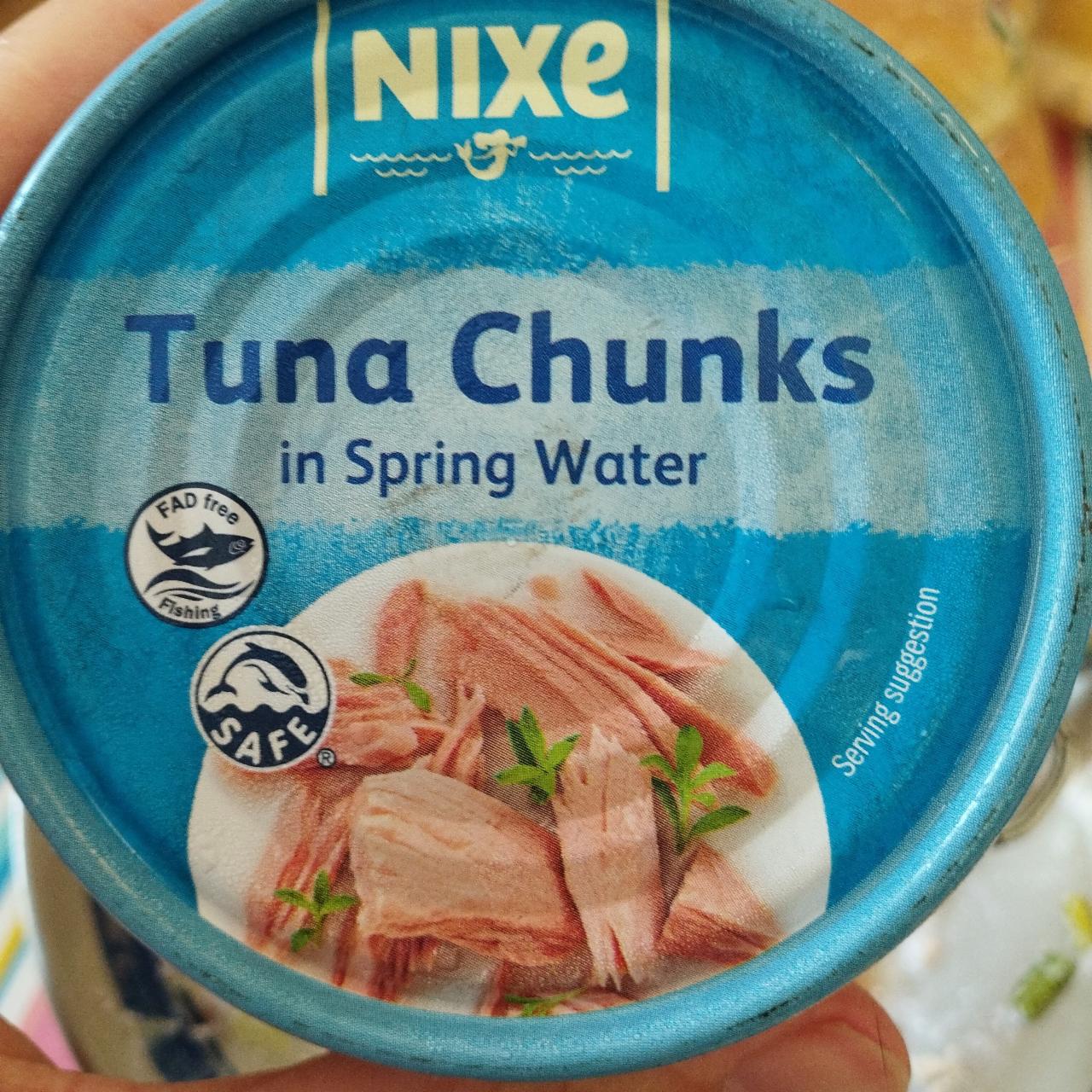 Fotografie - Tuna Chunks in Spring Water Nixe