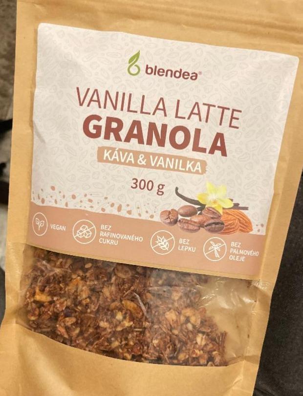 Fotografie - Vanilla latte granola s kávou a vanilkou Blendea