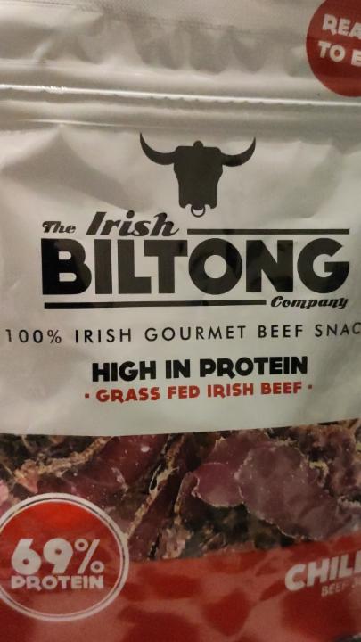 Fotografie - The Irish BILTONG company - chilli beef snack jerky