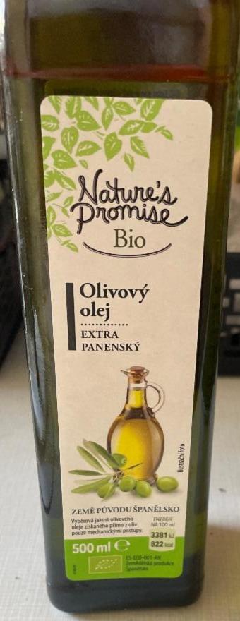 Fotografie - Bio Olivový olej extra panenský Nature’s Promise
