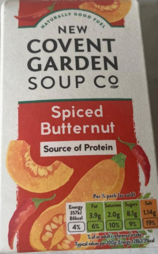 Fotografie - Spiced Butternut Source of Protein New Covent Garden Soup Co.