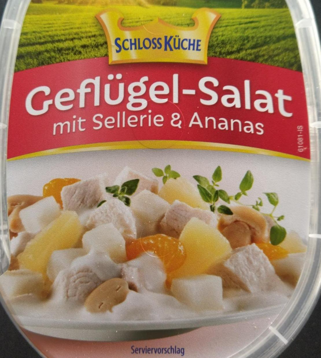 Fotografie - Geflügel Salát mít Sellerie & Ananas Schloss Küche