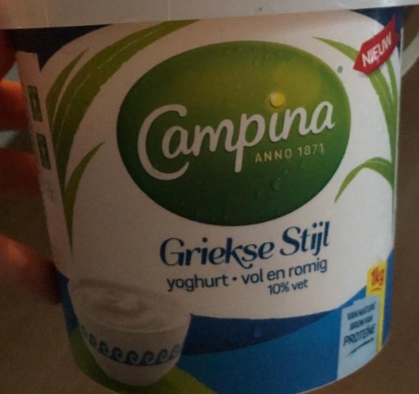 Fotografie - Griekse stijl yoghurt Campina