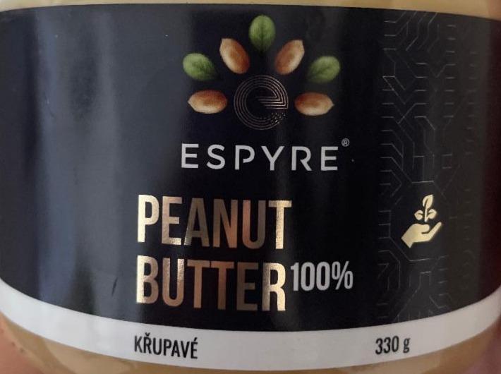 Fotografie - Peanut butter křupavé 100% Espyre