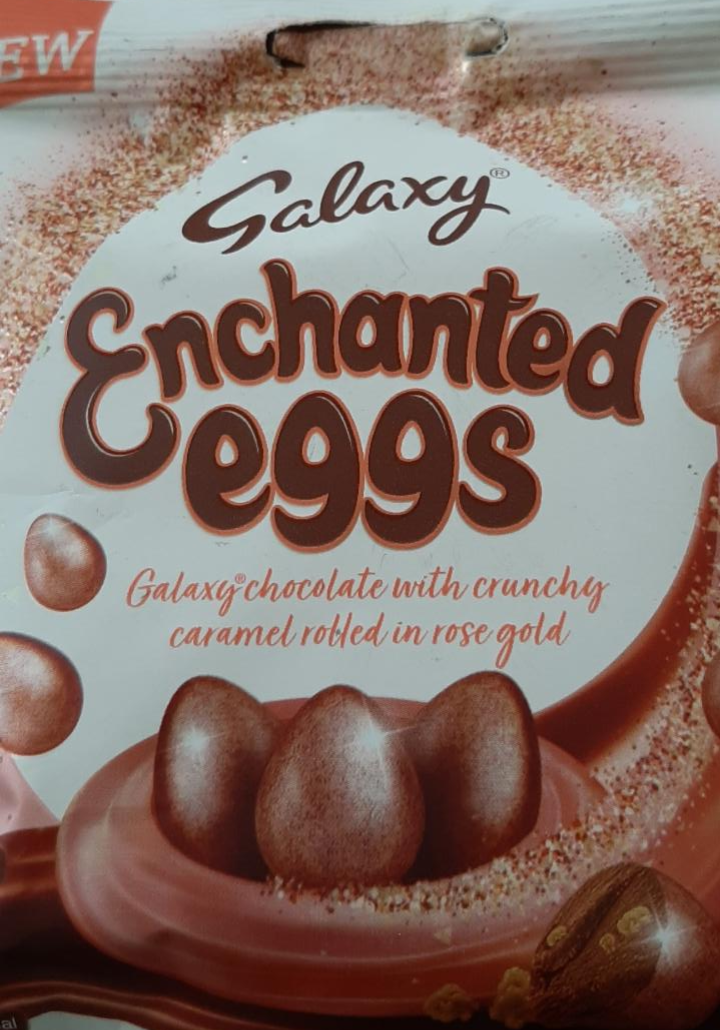 Fotografie - Galaxy Enchanted Eggs Chocolate Bag, Vajíčka z mléčné čokolády a karamelovými křupinkami Galaxy
