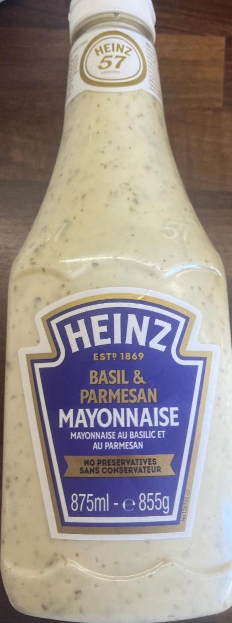 Fotografie - basil&parmesan mayinnaise Heinz