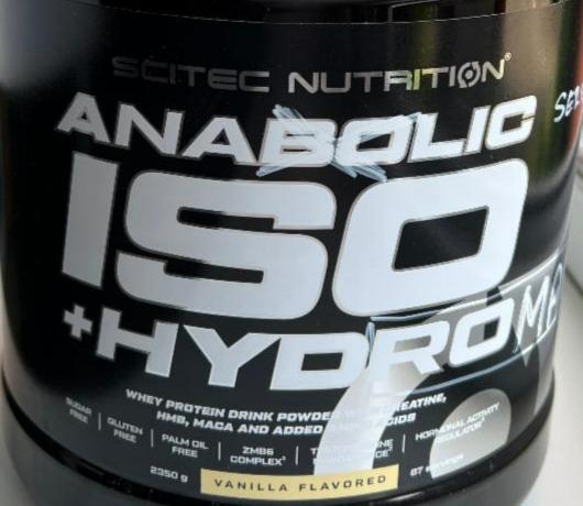 Fotografie - Anabolic Iso + Hydro Scitec Vanilla Nutrition