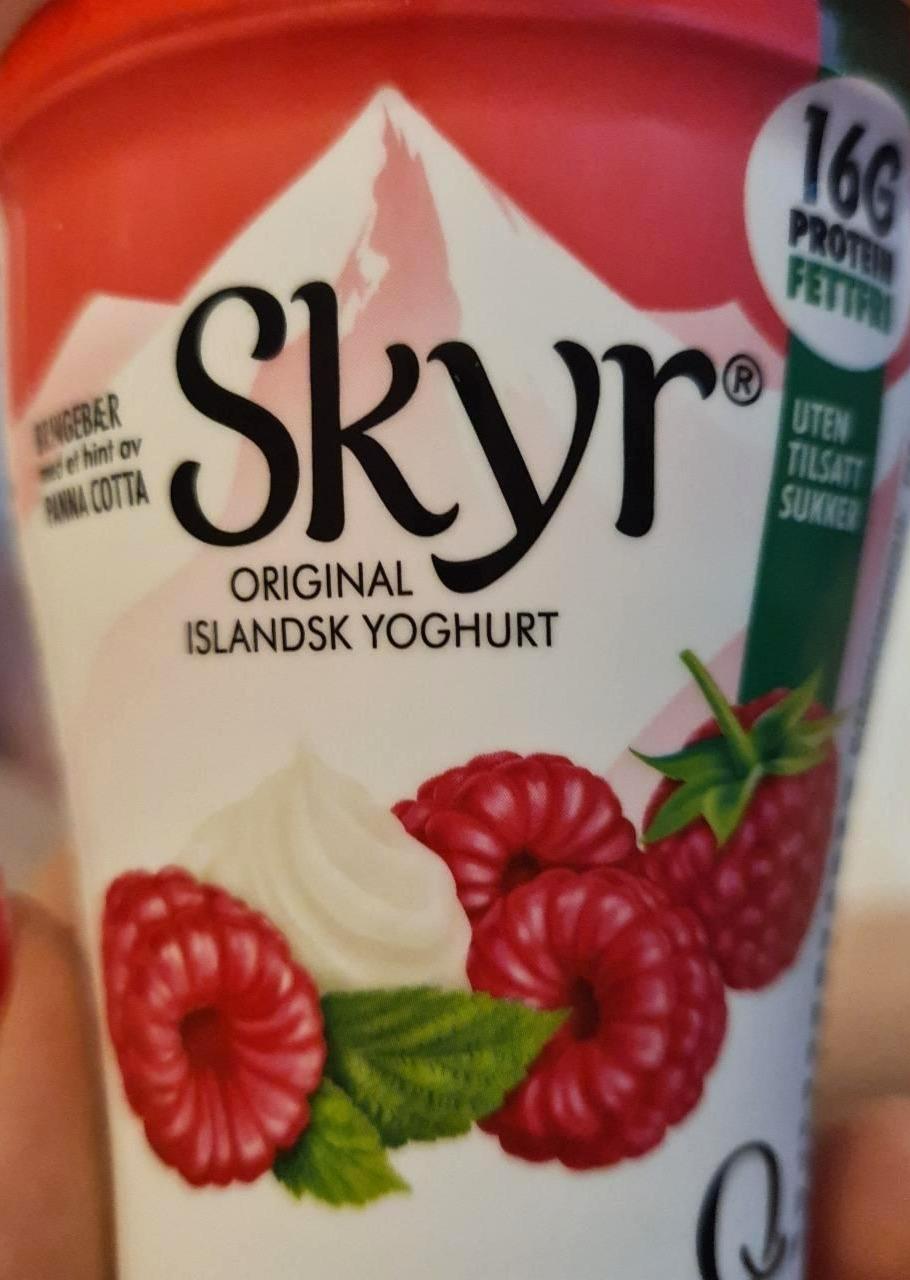 Fotografie - skyr islandsk yoghurt Panna cotta