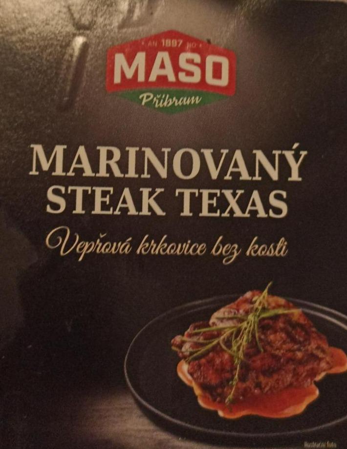 Fotografie - Marinovaný steak texas Maso Příbram
