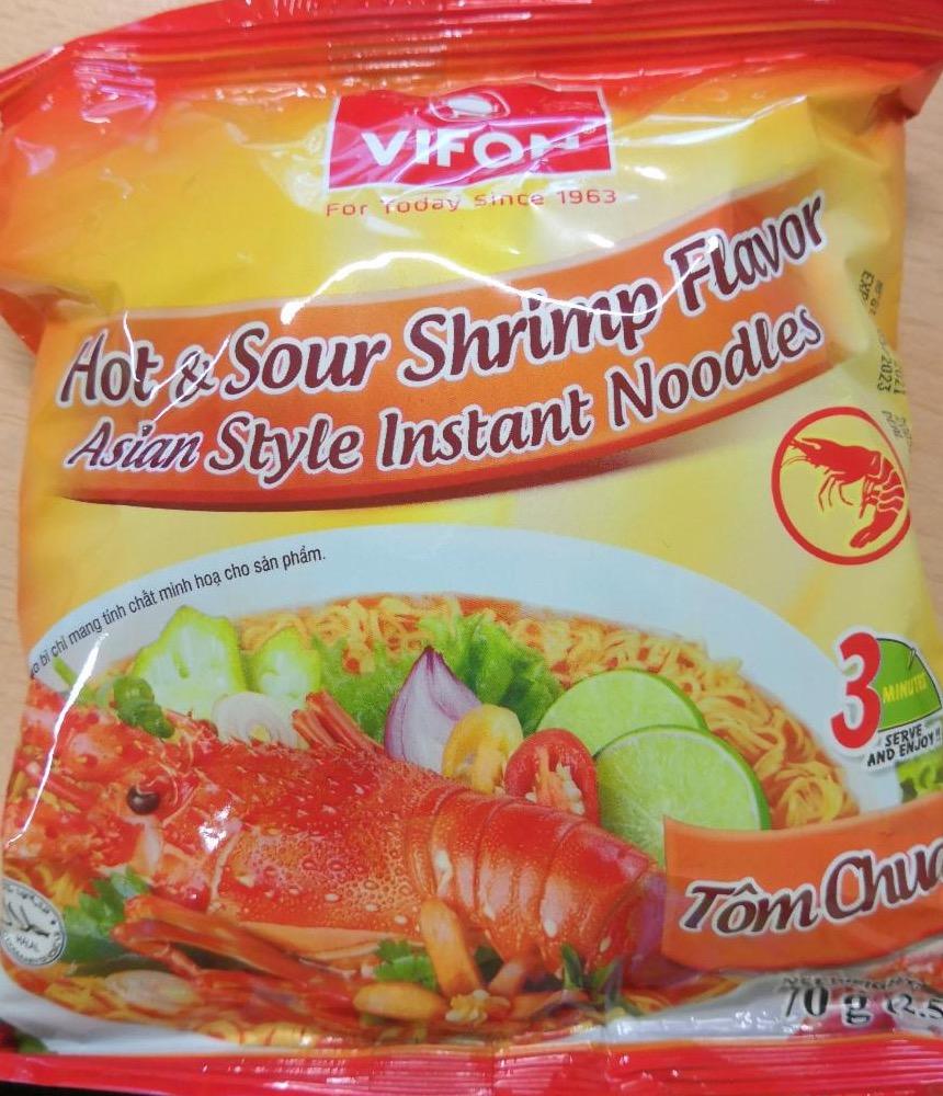 Fotografie - VIFON Hot & Sour Shrimp Instant Noodles