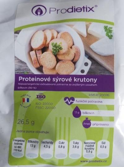 Fotografie - Proteinové sýrové krutony Prodietix