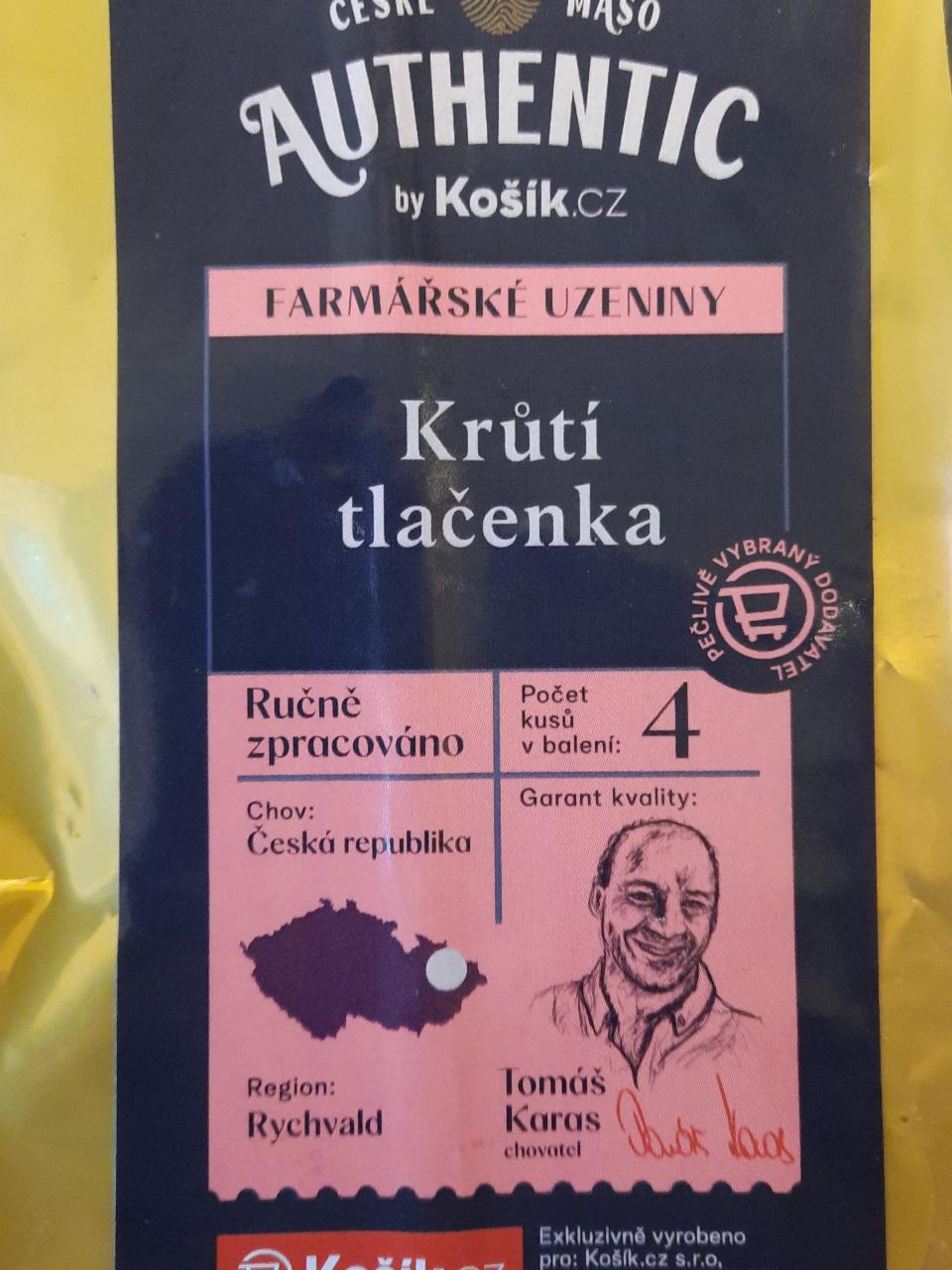 Fotografie - Krůtí tlačenka Authentic by Košík.cz