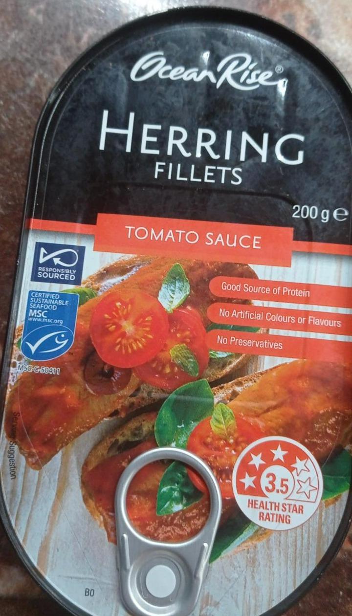 Fotografie - Herring Fillets tomato sauce OceanRise
