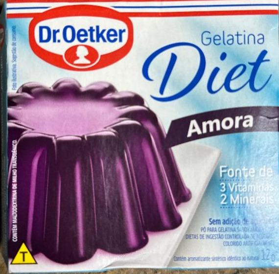 Fotografie - Gelatina Diet Amora Dr.Oetker
