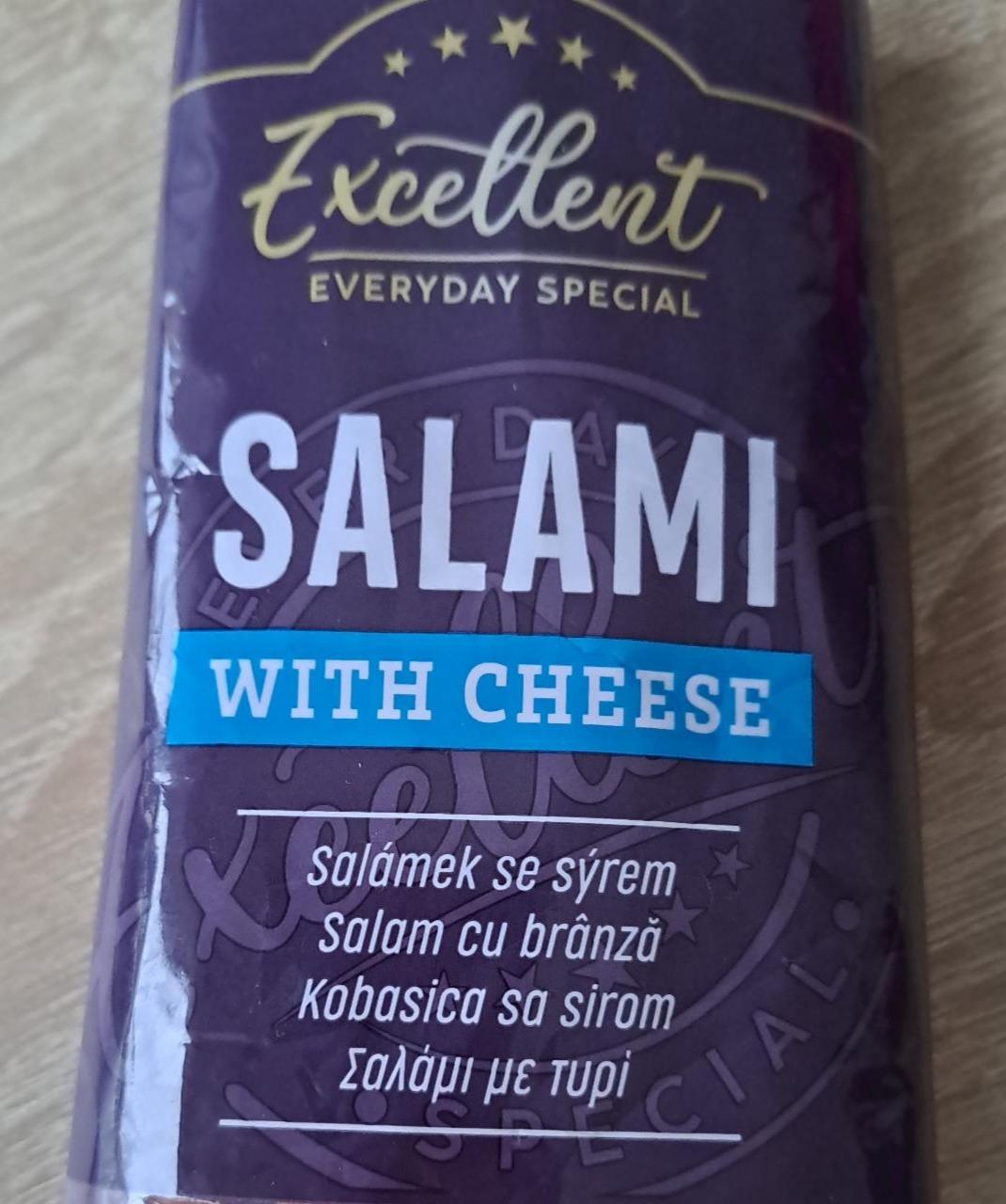 Fotografie - Salami with cheese Excellent