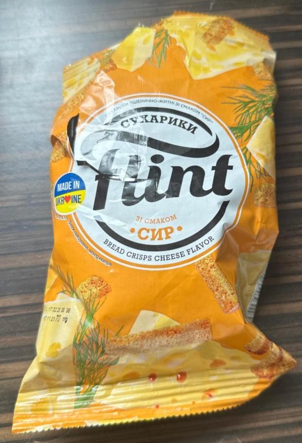 Fotografie - Bread Crisps Cheese Flavor Flint