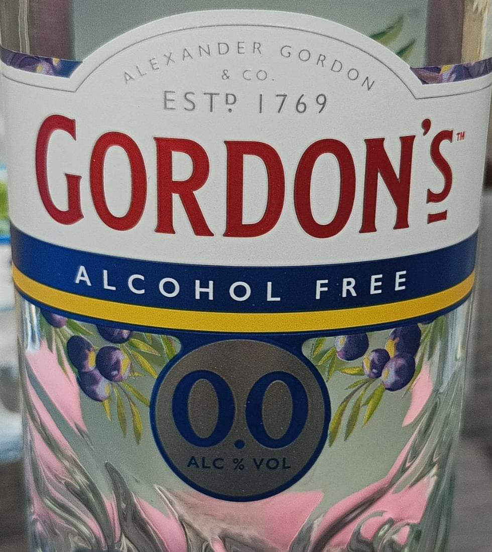 Fotografie - Alcohol free Gordon's