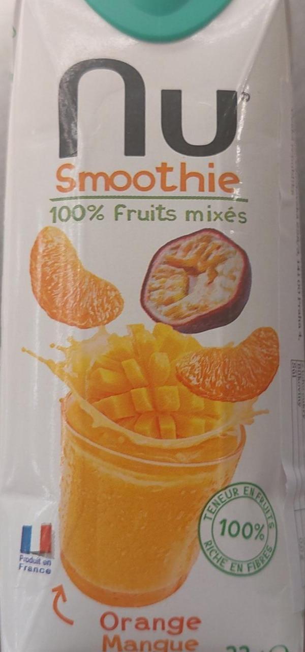Fotografie - 100% Fruits mixés Orange Mangue Passion Nu Smoothie