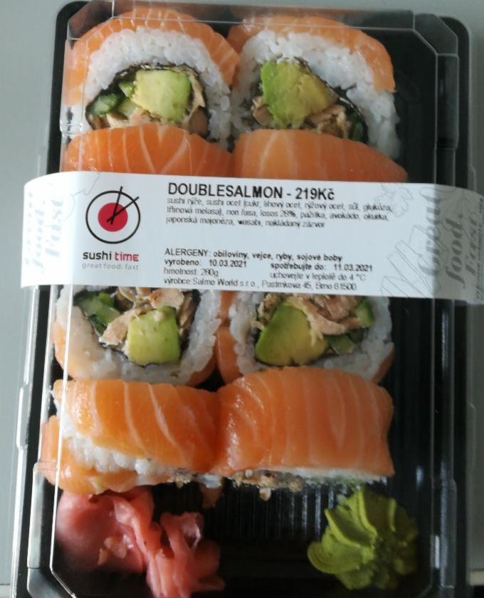 Fotografie - Double Salmon Sushi time