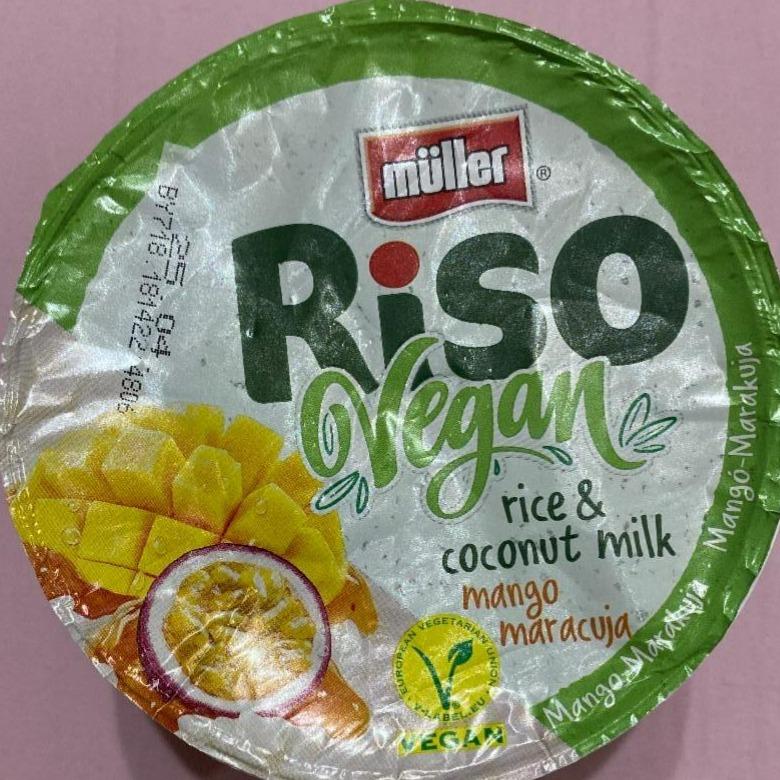 Fotografie - Riso Vegan Rice & Coconut milk mango maracuja Müller