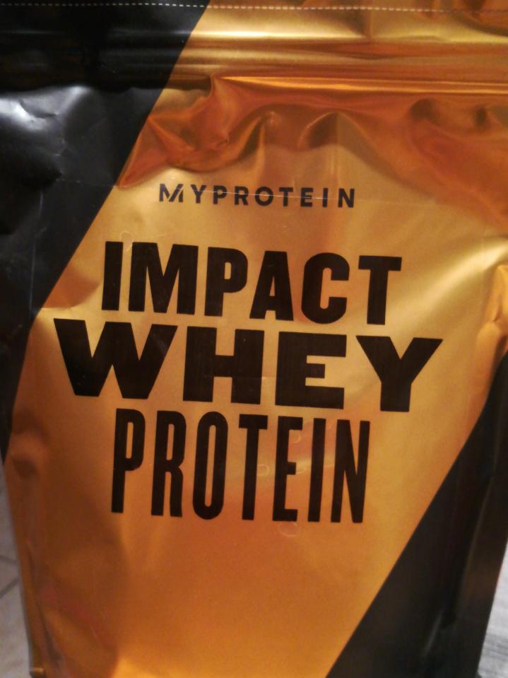 Fotografie - Impact Whey Protein Toffee Caramel Myprotein