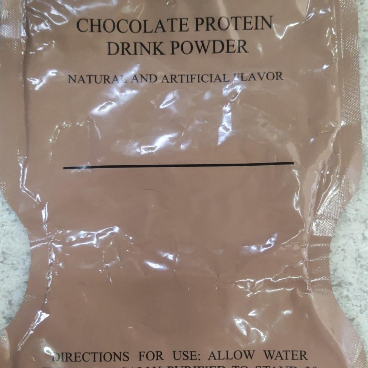 Fotografie - Chocolate Protein Drink Powder