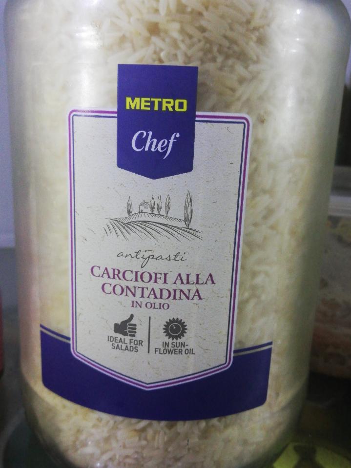 Fotografie - Carciofi alla contadina in Olio Metro Chef