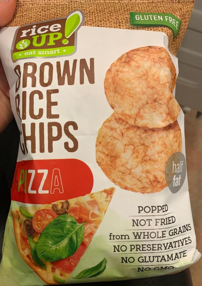 Fotografie - Brown Rice Chips Pizza Rice up!