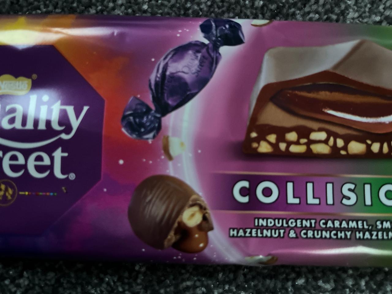 Fotografie - Quality Street Collisions Hazelnut & Caramel Chocolate Nestlé