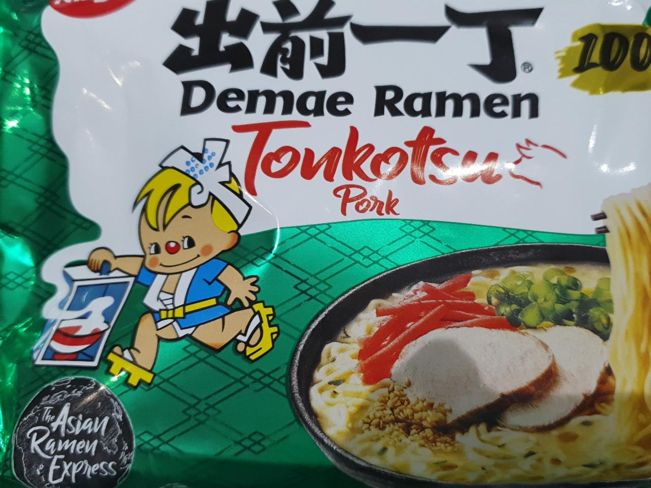 Fotografie - Nissin noodle soup Tonkosu Pork