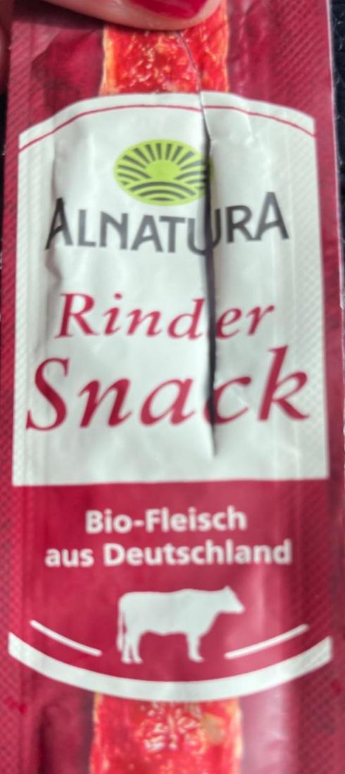Fotografie - Rinder Snack Bio-Fleisch Alnatura