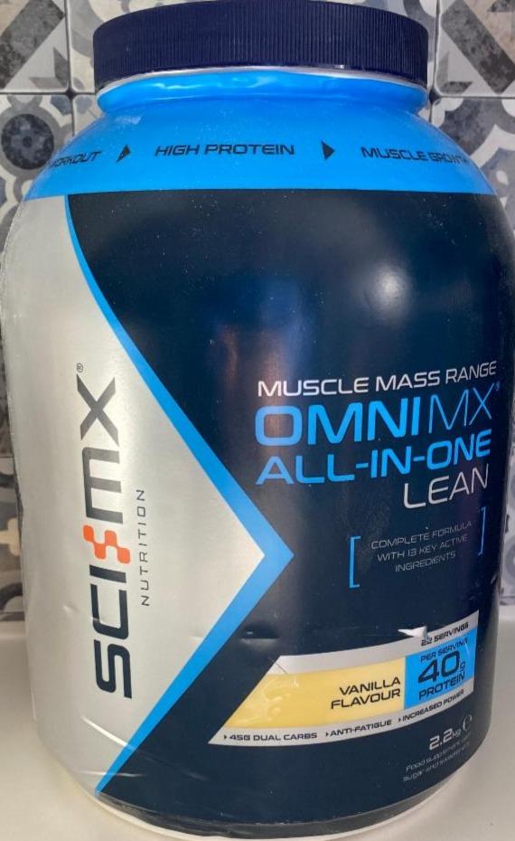 Fotografie - Omni-Mx All in One Lean Vanilla Flavour Sci-MX