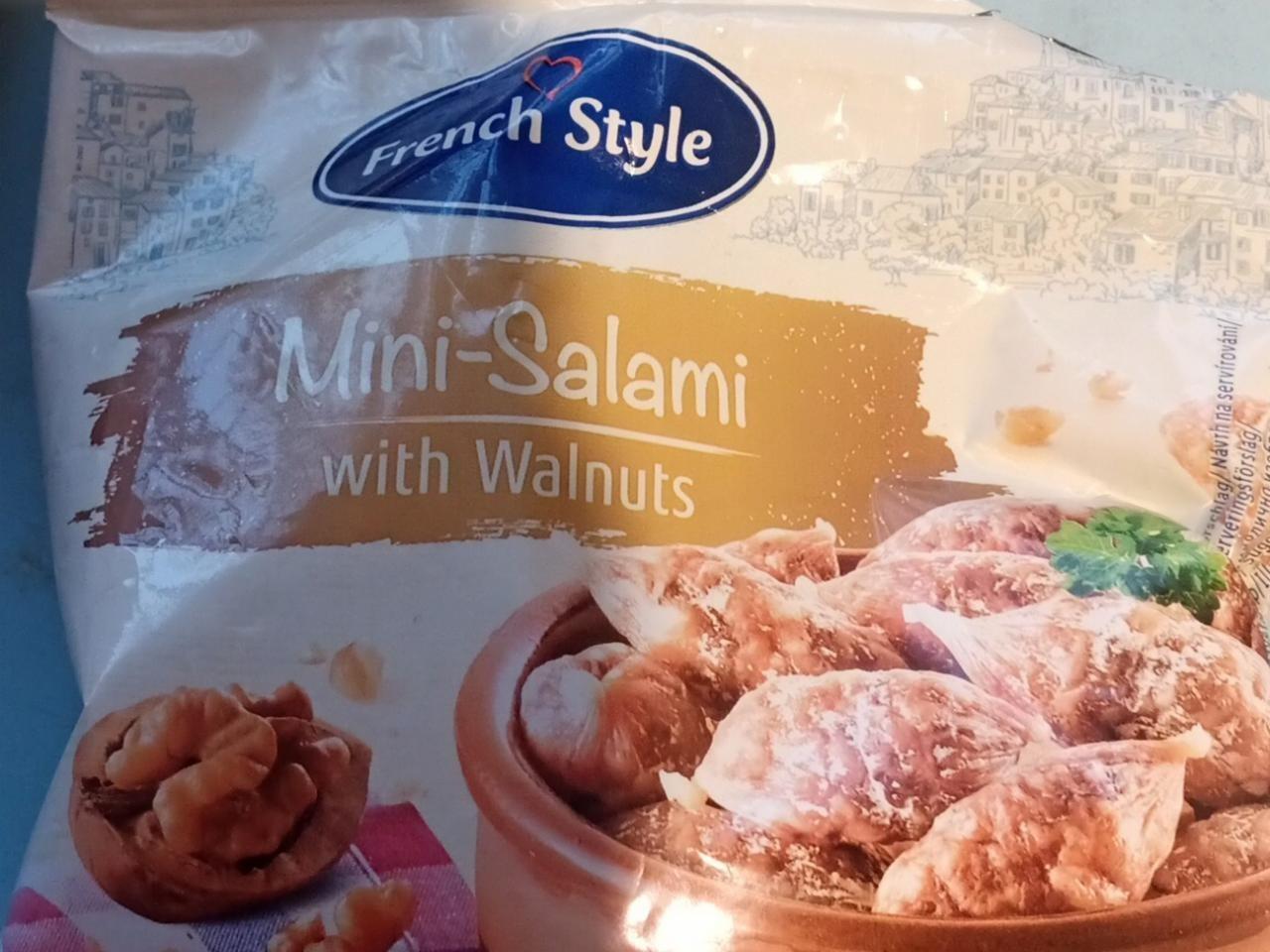 a hodnoty nutriční with style - kalorie, Mini-Salami kJ Walnuts French