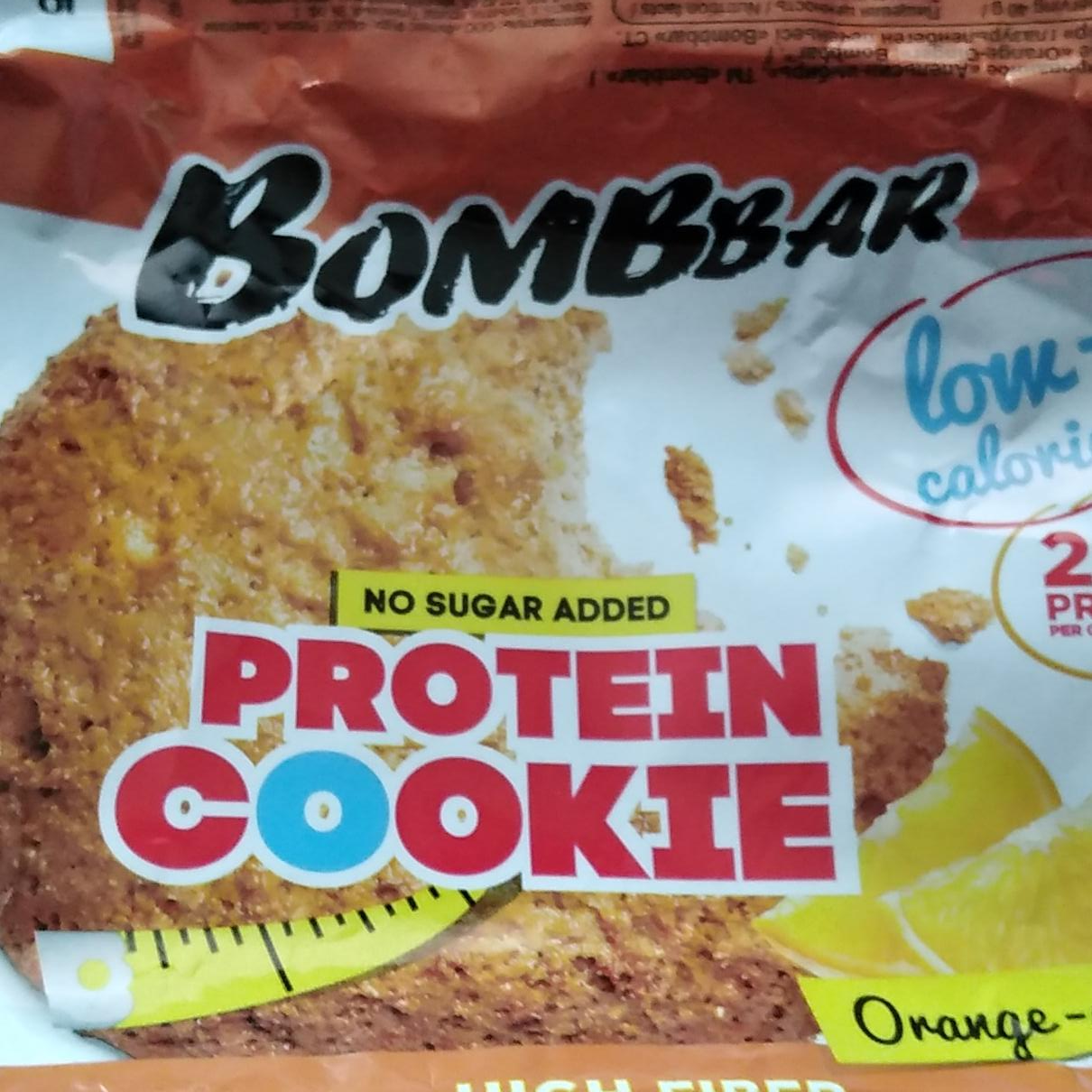 Fotografie - Protein Cookie orange-ginger Bombbar