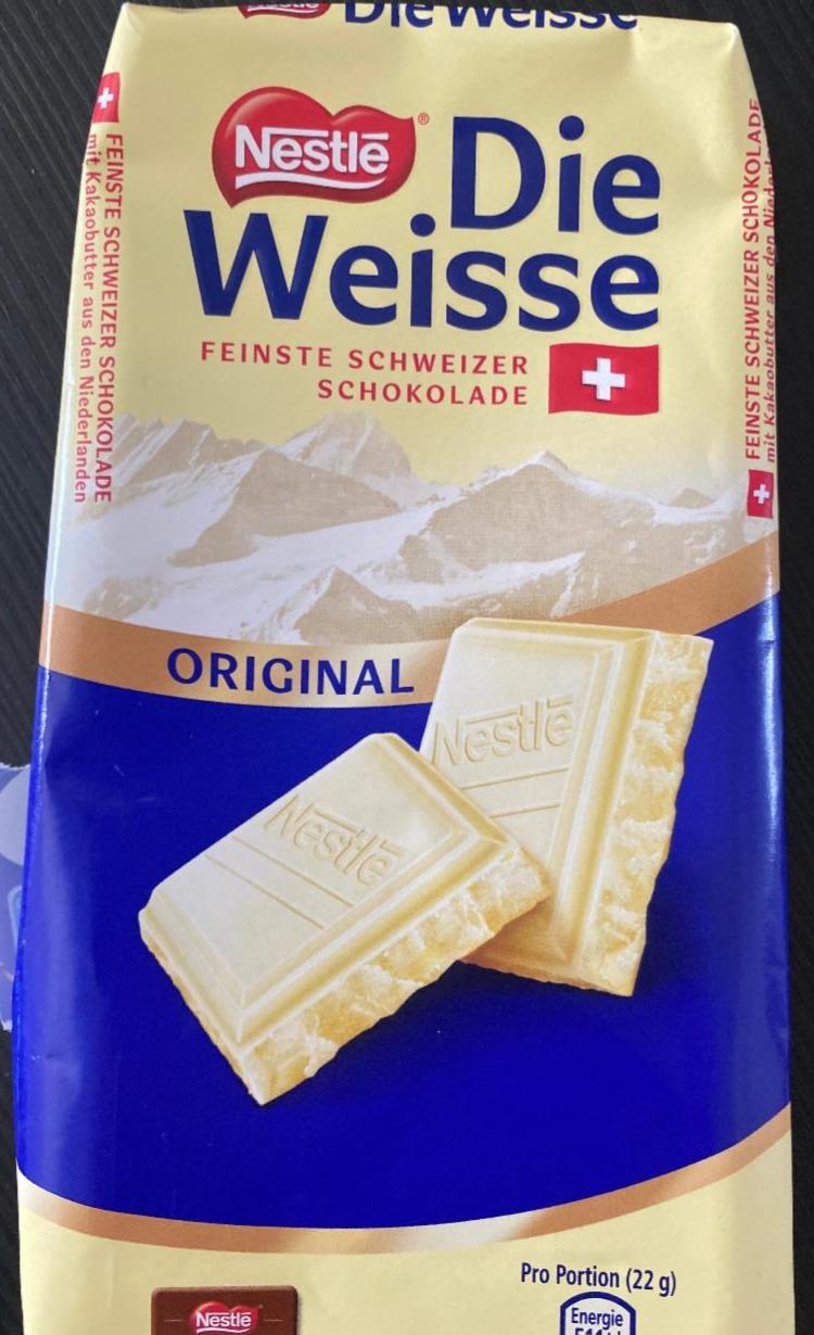 Fotografie - Die Weisse Original Nestlé