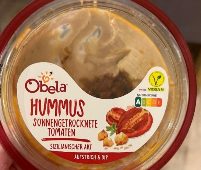 Fotografie - Hummus Obela se sušenými rajčaty Vegan