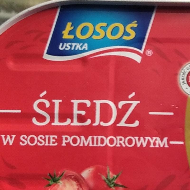 Fotografie - Śledź w sosie pomidorowym Łosoś Ustka