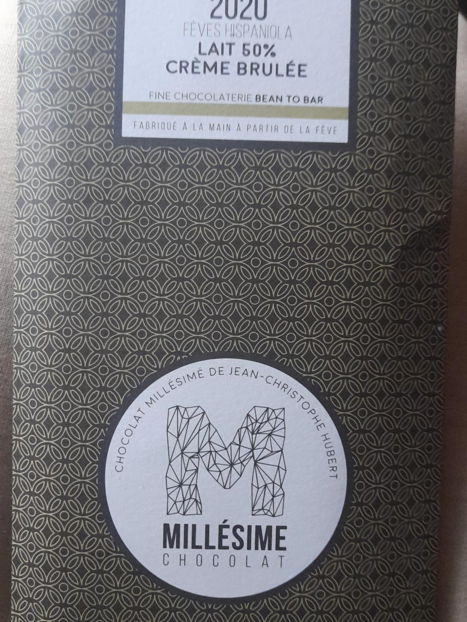 Fotografie - Bio Dominican Republic 50% Crème Brulée Milk Millésime Chocolat