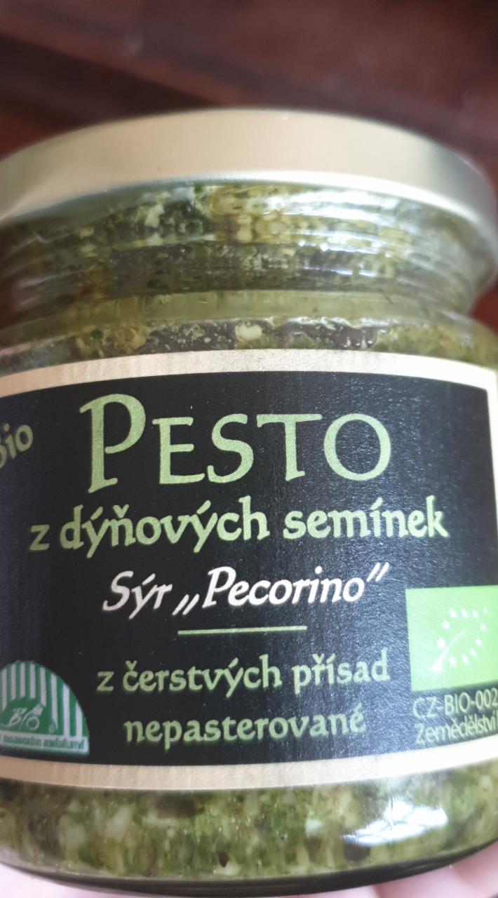 Fotografie - Bio Pesto z dýňových semínek Sýr „Pecorino” Farma Ovčárna